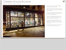 Tablet Screenshot of chelseahrynick.com